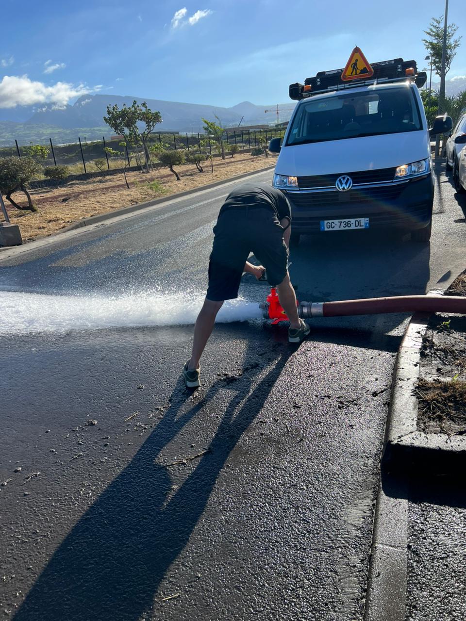 Intervention maintenance incendie